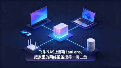 飞牛 NAS 部署 LanLens，把家里的网络设备摸得一清二楚