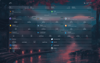 NAS 部署极简导航页：homepage