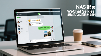 NAS 部署 WeChat Selkies：把微信/QQ搬进浏览器！